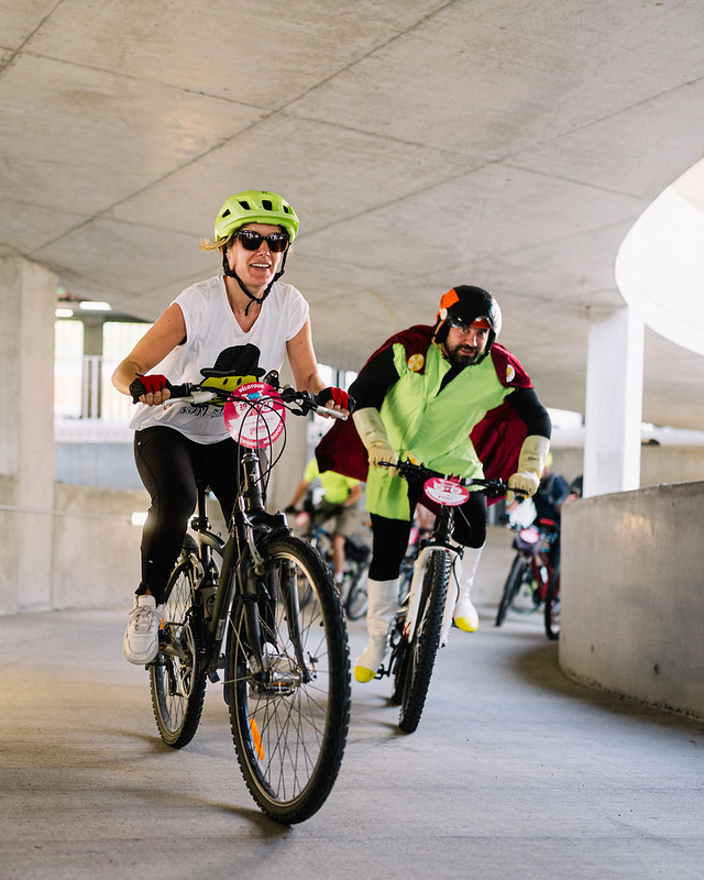 Deux super-héros sur deux roues